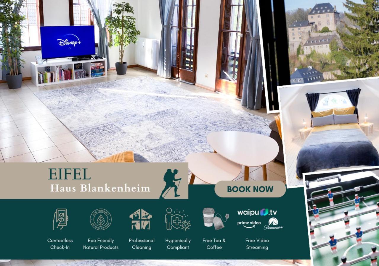 Greenhouse Living "Haus Blankenheim" - Burgblick I Urlaub Mit Hund - 30 Minuten Zum Phantasialand & Nuerburgring Blankenheim  Esterno foto